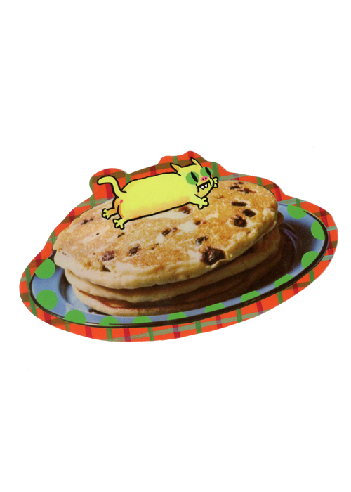 Butter Cat Sticker (LARGE STICKER)