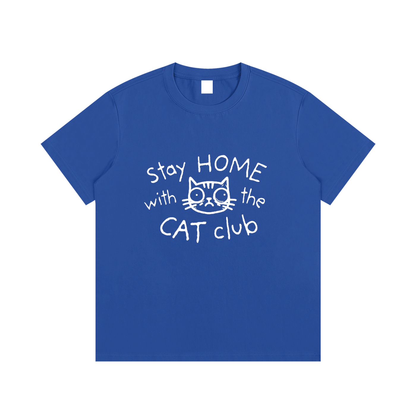 Stay Home with the Cat Tee