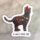 Punk Cat It's Not A Phase Sticker