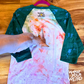 One of One: Life Is Beautiful Color Riot Baseball Tee