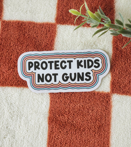 Protect kids sticker