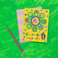 Flower power Always card