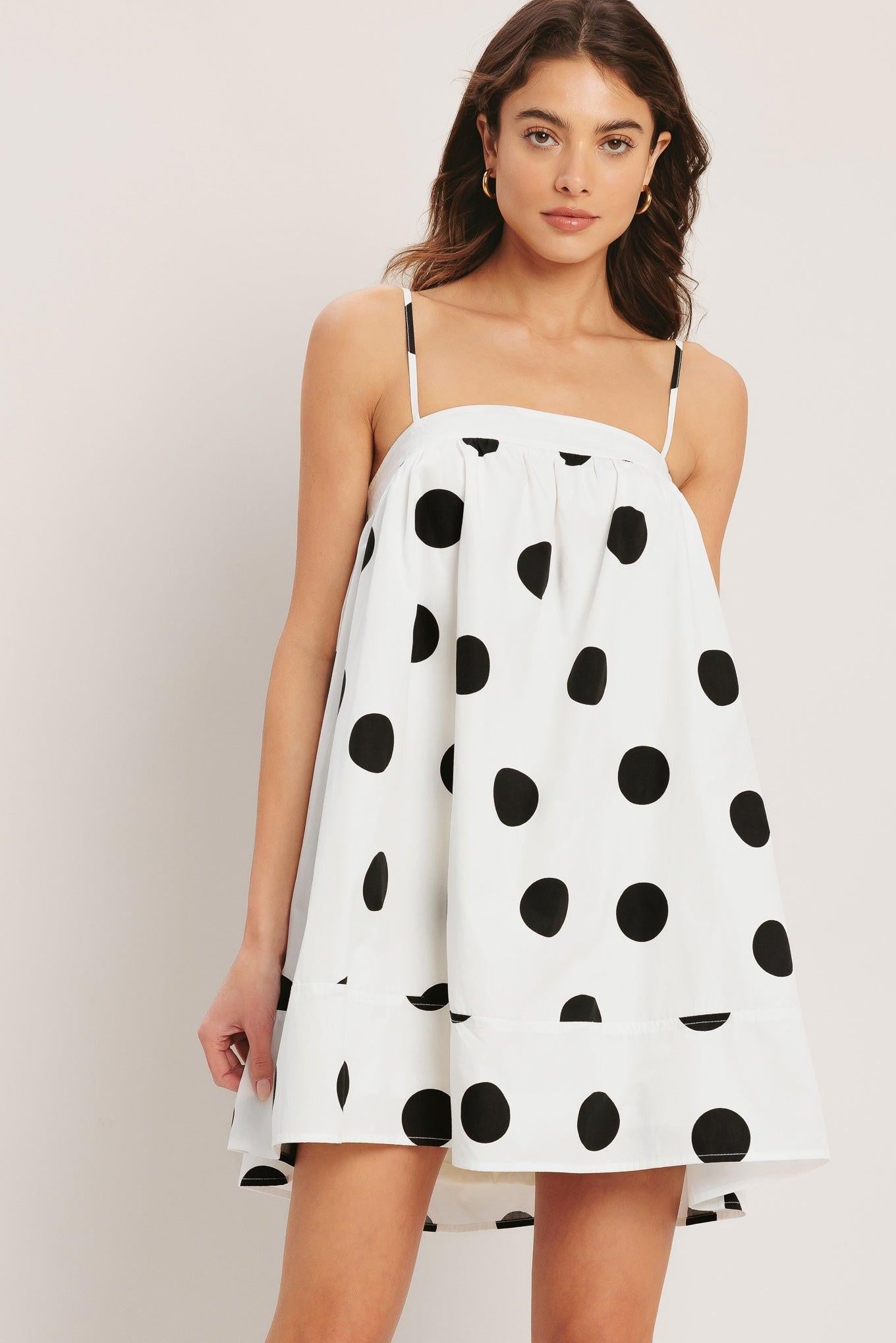 POLKA DOT MINI DRESS