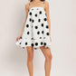 POLKA DOT MINI DRESS