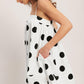 POLKA DOT MINI DRESS