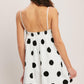 POLKA DOT MINI DRESS