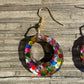 Confetti Chaos Hoop Earrings