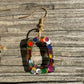 Confetti Chaos Square Earrings