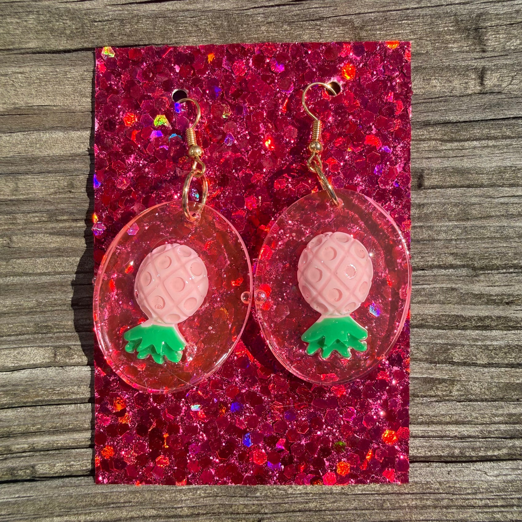 Pineapple Energy Earrings