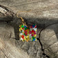 Confetti Chaos Wee-Little Square Earrings