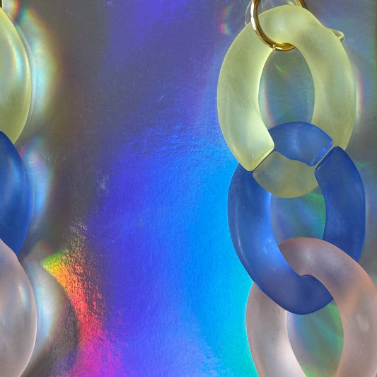 Chain Reaction Hopscotch Earrings