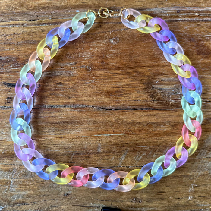 Chain Reaction Necklace & Bracelet Set