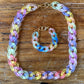 Chain Reaction Necklace & Bracelet Set