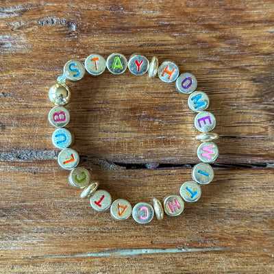 Stay Home with the Cat Club Bracelet