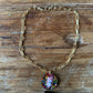 Lucky Lilac Kitty Confetti Charm Necklace