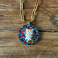 Lucky Kitty Confetti Charm Necklace