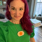 Glitter Jumbo Gummy Egg Necklace - Candy Jewelry