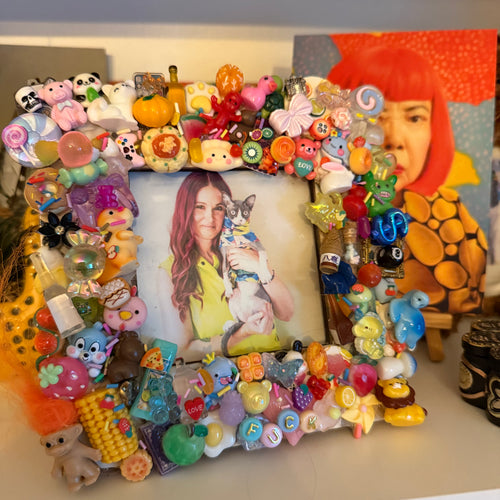 BIGGER Wear Your Weird: One-of-a-Kind Dopamine Charm Frame