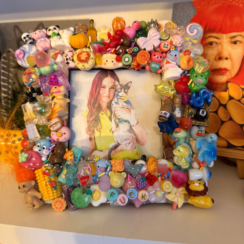 BIGGER Wear Your Weird: One-of-a-Kind Dopamine Charm Frame