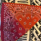 Custom Color Blocked Two Toned Easy Tie Bandanas