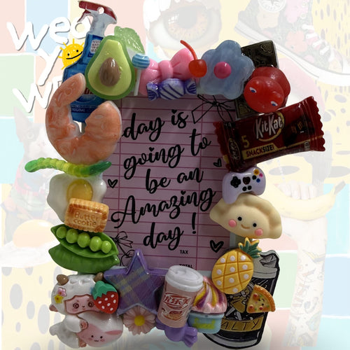 Wear Your Weird: One-of-a-Kind Dopamine Charm Frame