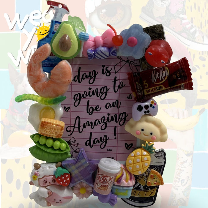 Wear Your Weird: One-of-a-Kind Dopamine Charm Frame