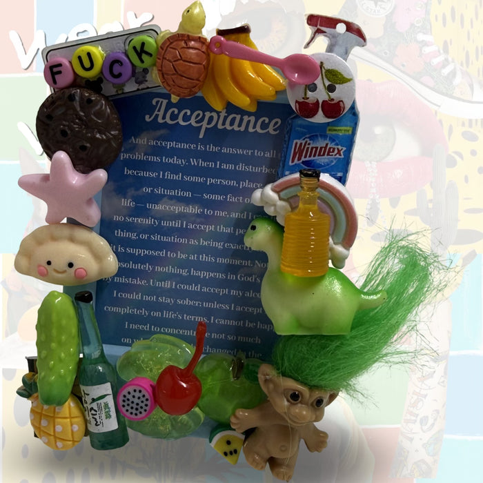 Wear Your Weird: One-of-a-Kind Dopamine Charm Frame