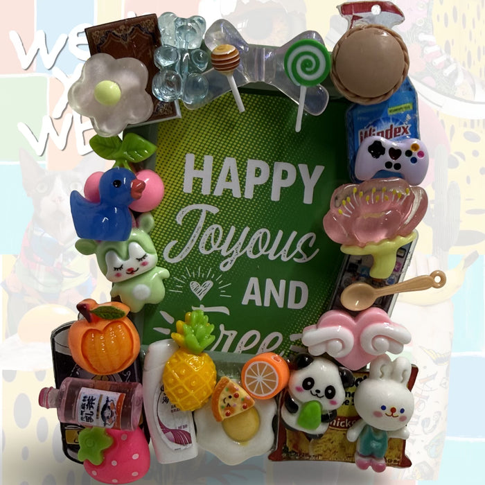 Wear Your Weird: One-of-a-Kind Dopamine Charm Frame