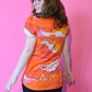 Landscape Tulip Sleeve Tee in Warm Tones