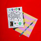 Cool good values cat card