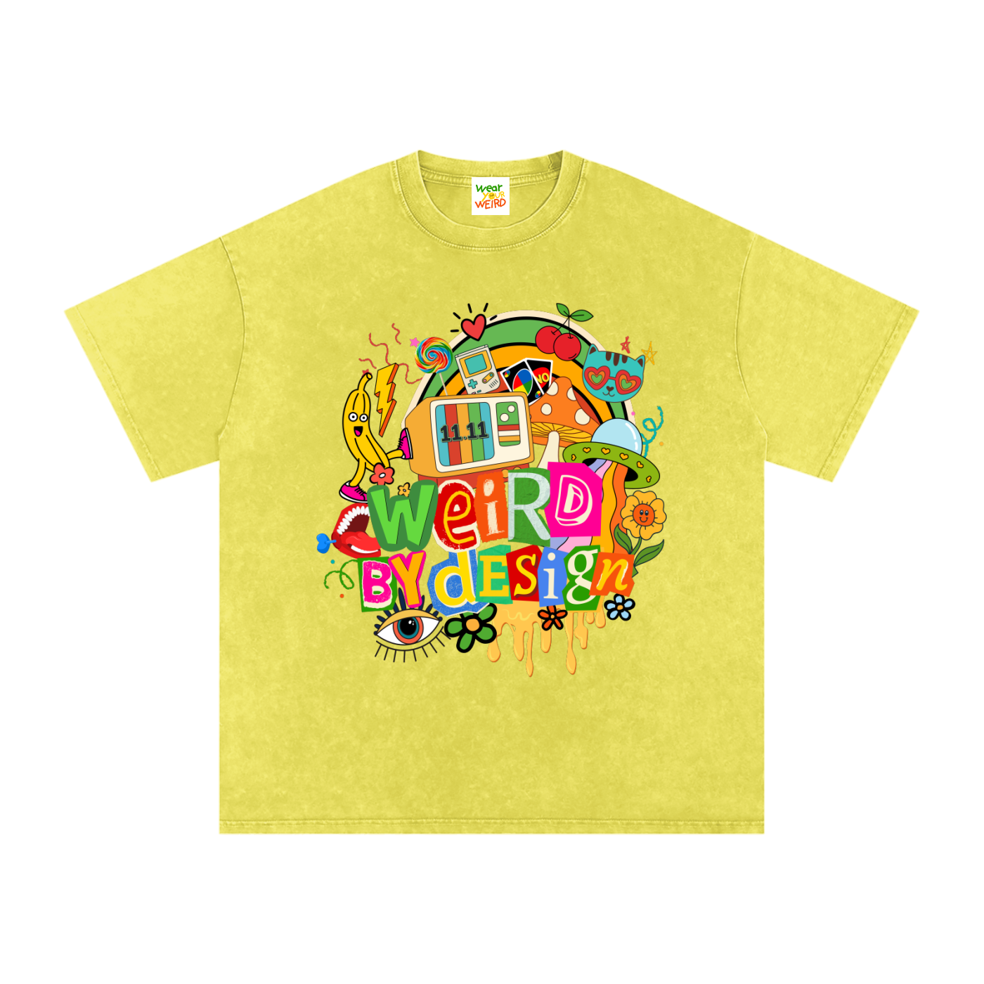 Weird by Design Snow Washed T-shirt
