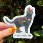 Punk Cat It's Not A Phase Sticker
