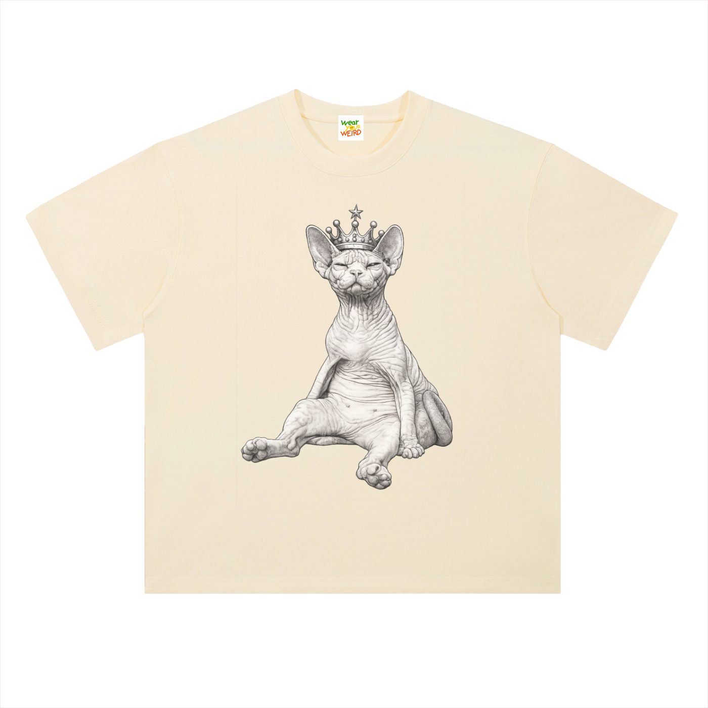 Naked Cat T-Shirt (Team Taco)