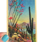 Glitter Desert Plants Sticker 4"
