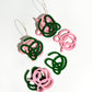 Artist Scribble Layered Hoops
