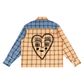 Wear Your Heart Out Oversized Plaid Button-Up
