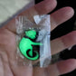 Ying Yang Cat Earrings