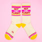 Hot and Flashy Crew Socks (Perimenopause Anyone?!!?)