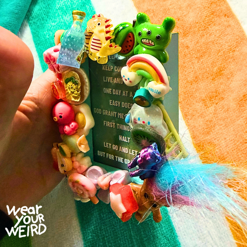 Wear Your Weird: One-of-a-Kind Dopamine Charm Frame