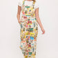 Retro CAT collage print Overalls