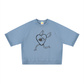 Runaway Heart Short Sleeve Sweatshirt