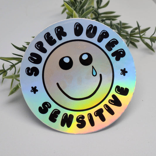 Super sensitive sticker