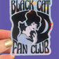 Black Cat Fan Club 3 Inch Holographic Sticker