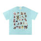 Cat Sticker Sheet Graphic Tee