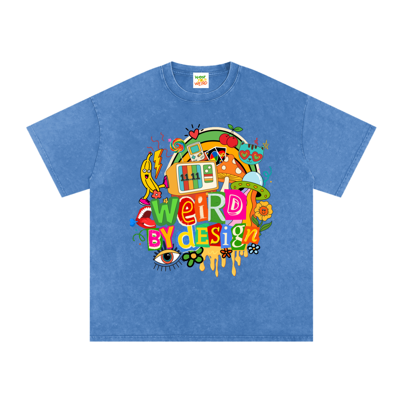 Weird by Design Snow Washed T-shirt