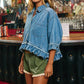 Matcha Daydream Velvet Shorts