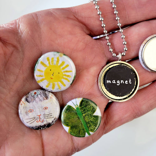 Interchangeable Original Art Necklace