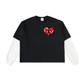 Heart of Weird Layered Long Sleeve Tee