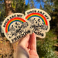 Dogs Are My Friends Sticker
