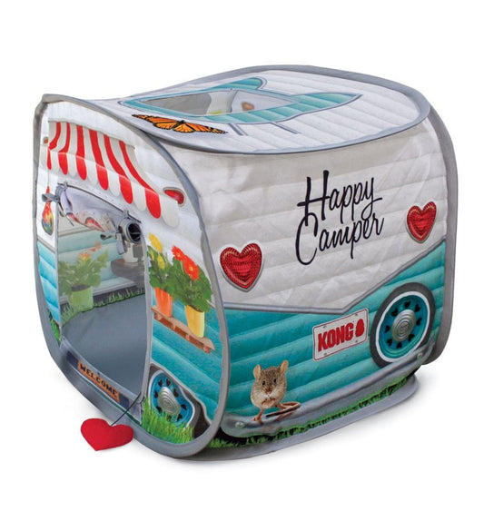 Pop-Up Camper Toy for Cats